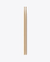 Wooden Drumsticks Mockup