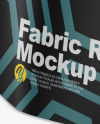 Fabric Roll Mockup - Front View