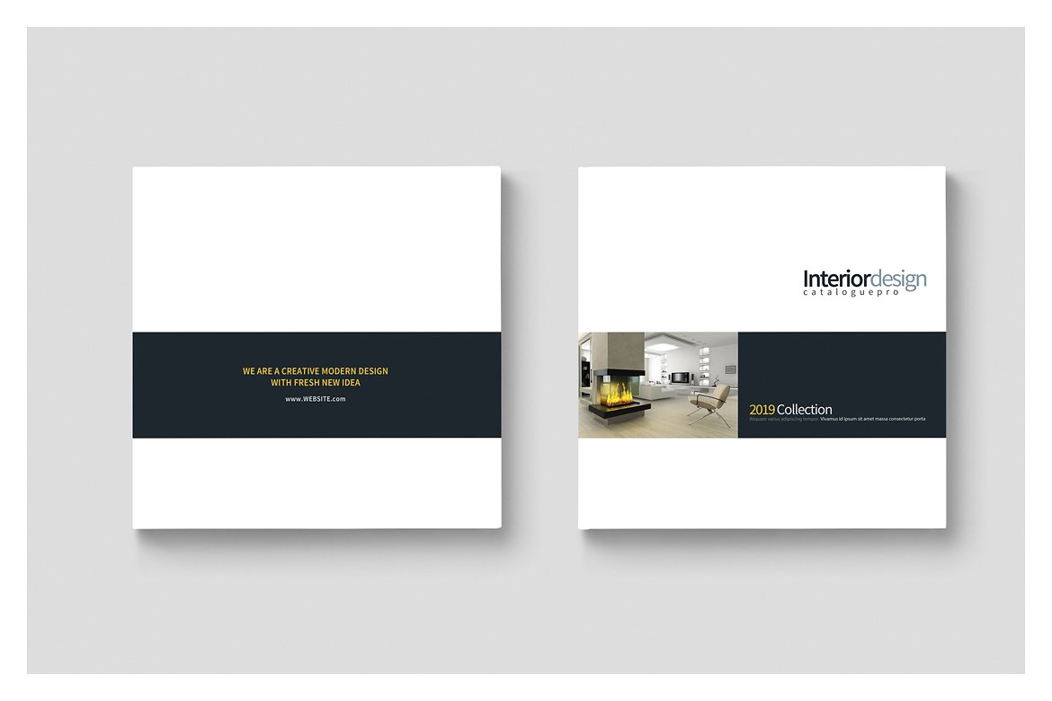 PSD - Square Interior Brochure