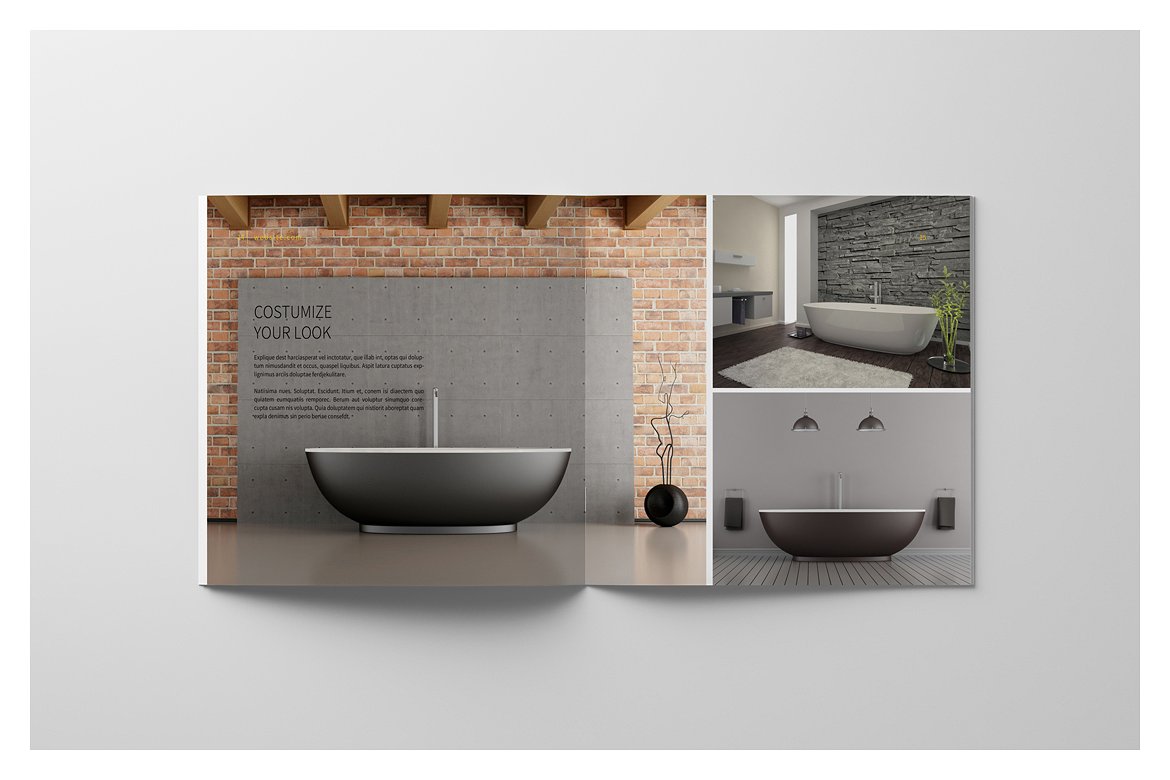 PSD - Square Interior Brochure
