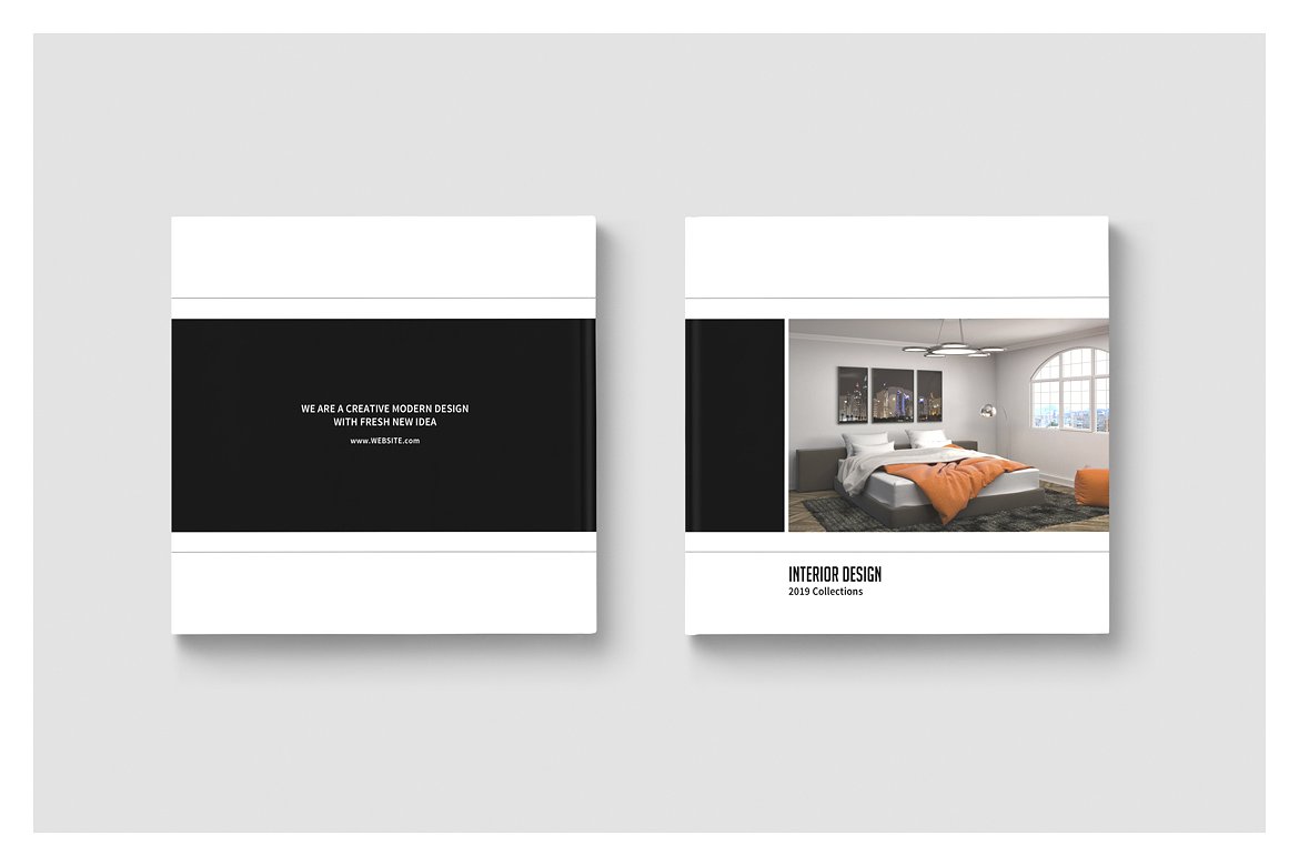 PSD - Square Interior Brochure