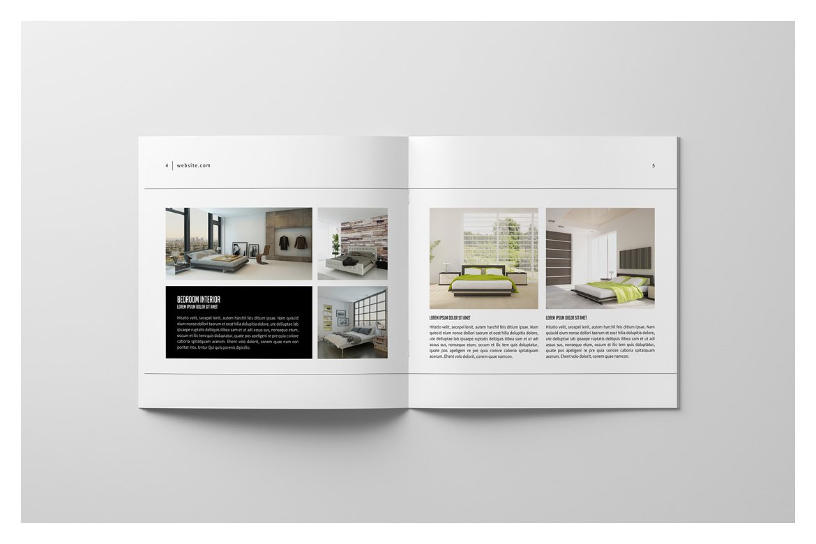 PSD - Square Interior Brochure