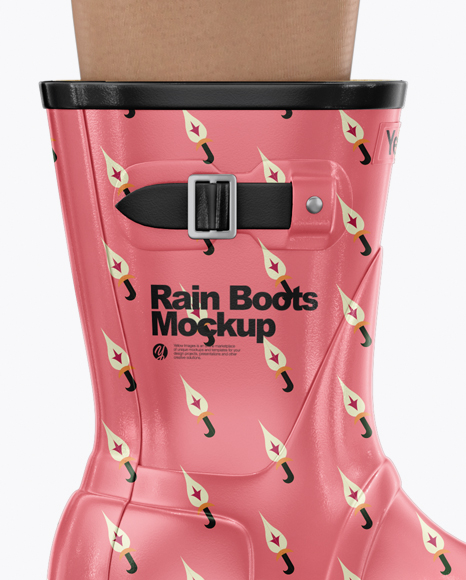 Rain Boots Mockup