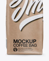 Kraft Coffee Bag Mockup