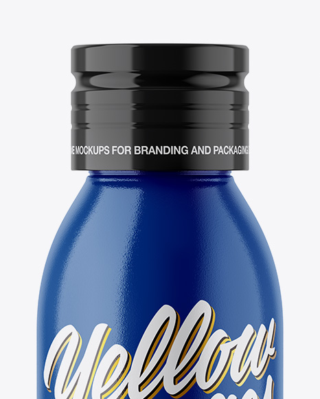 Glossy Bottle Mockup