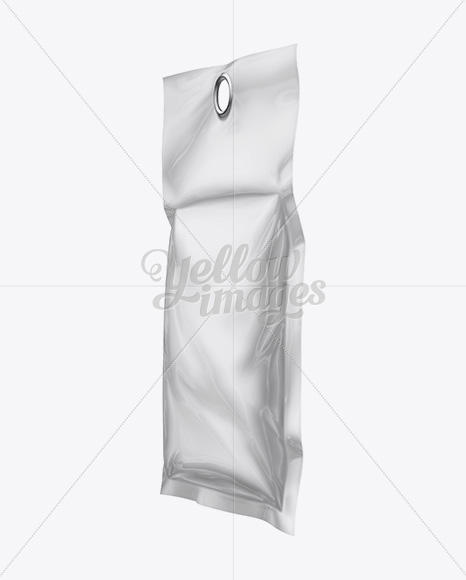 Moisture Absorber Bag W/ Eyelet Mockup - HalfSide View