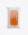 Orange Soap Bar Mockup - Top View