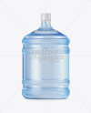 20l Plastic Water Bottle Mockup