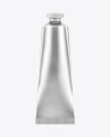 Matte Metallic Cream Tube Mockup