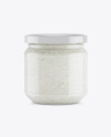 Glass Jar With Ramson Spread Mockup Glass Jar With Ramson Spread Mockup