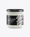 Glass Jar With Ramson Spread Mockup Glass Jar With Ramson Spread Mockup