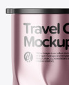 390ml Stainless Steel Travel Cup Mockup