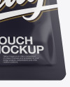 Glossy Pouch Mockup - Top VIew (Hero Shot)