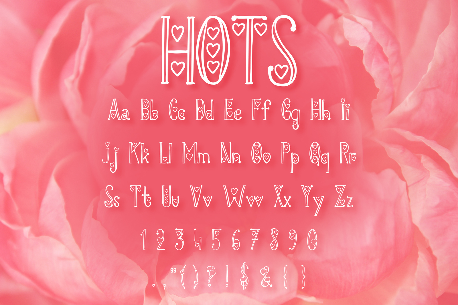 HOTS - Perfect Valentine's Day Font HOTS - Perfect Valentine's Day Font
