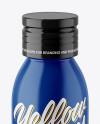 Glossy Bottle Mockup - High-Angle Shot