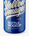 Glossy Bottle Mockup - High-Angle Shot Glossy Bottle Mockup - High-Angle Shot