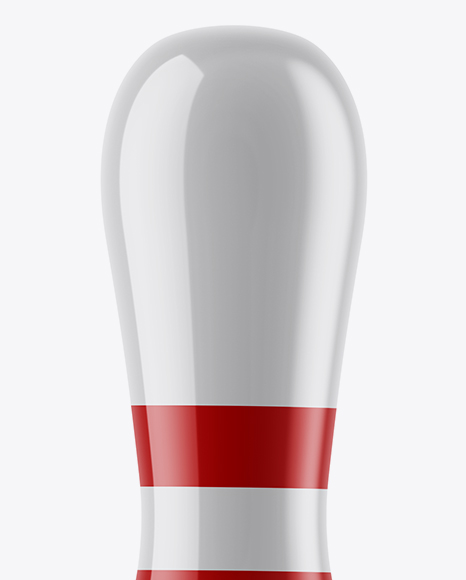 Glossy Bowling Pin Mockup