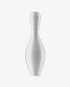 Matte Bowling Pin Mockup