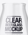 Empty Teku Glass Mockup