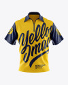 Men&#039;s Polo Mockup - Front View