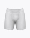 Men's Boxer Briefs Mockup - Front View