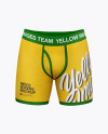 Men&#039;s Boxer Briefs Mockup - Front View