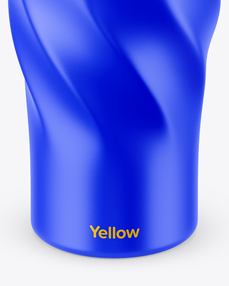 390ml Matte Travel Cup Mockup (High-Angle Shot)