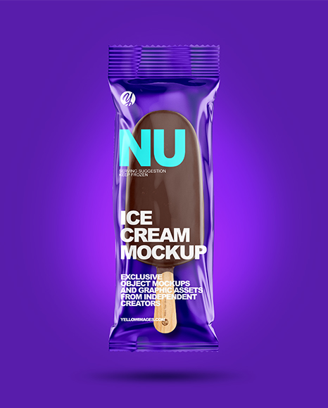 Ice Cream Bar Mockup