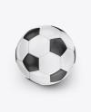 Soccer Ball Mockup - High Angle Shot