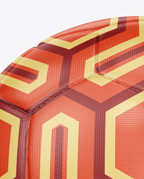 Soccer Ball Mockup - High Angle Shot