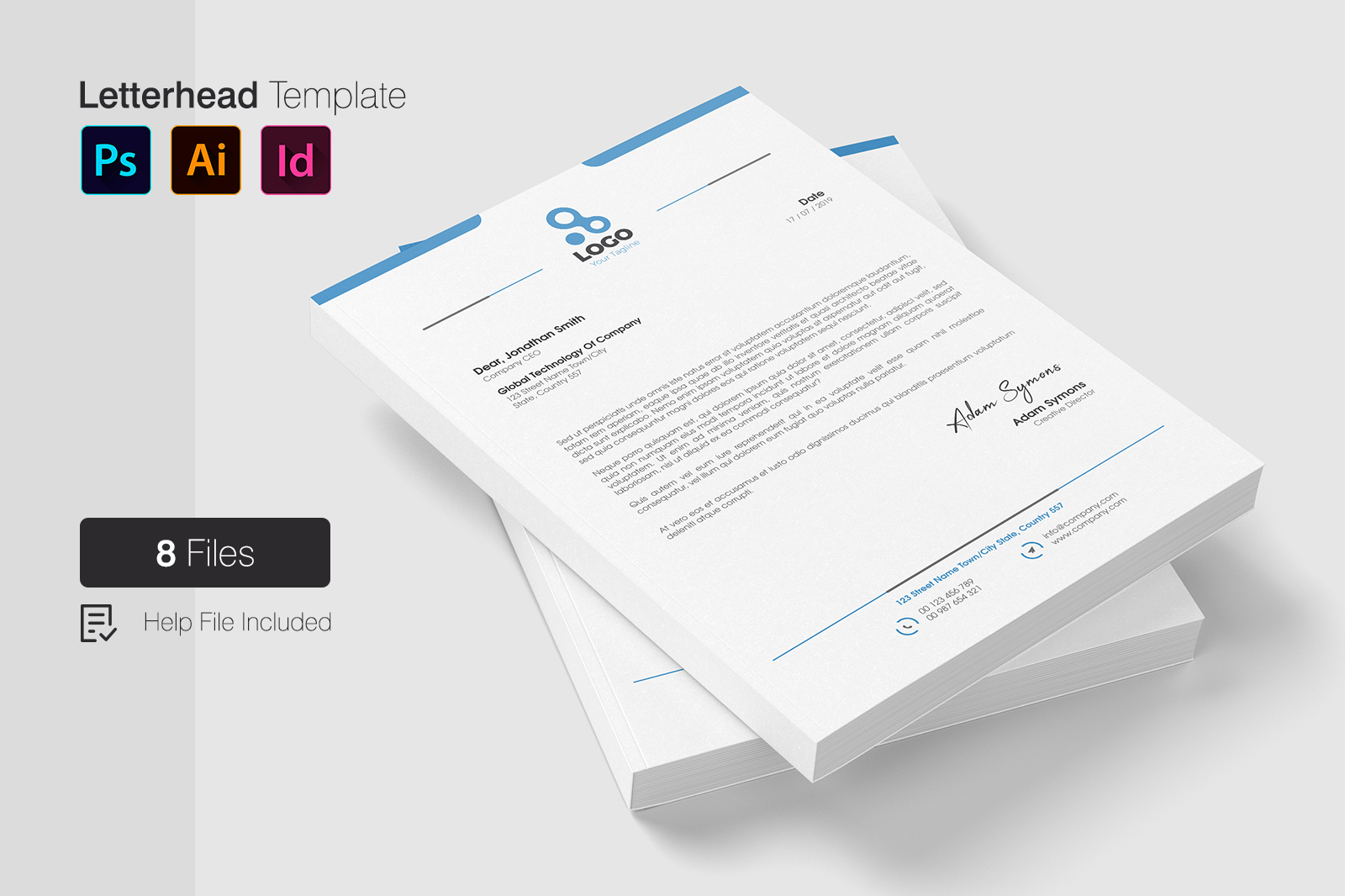 Letterhead Template