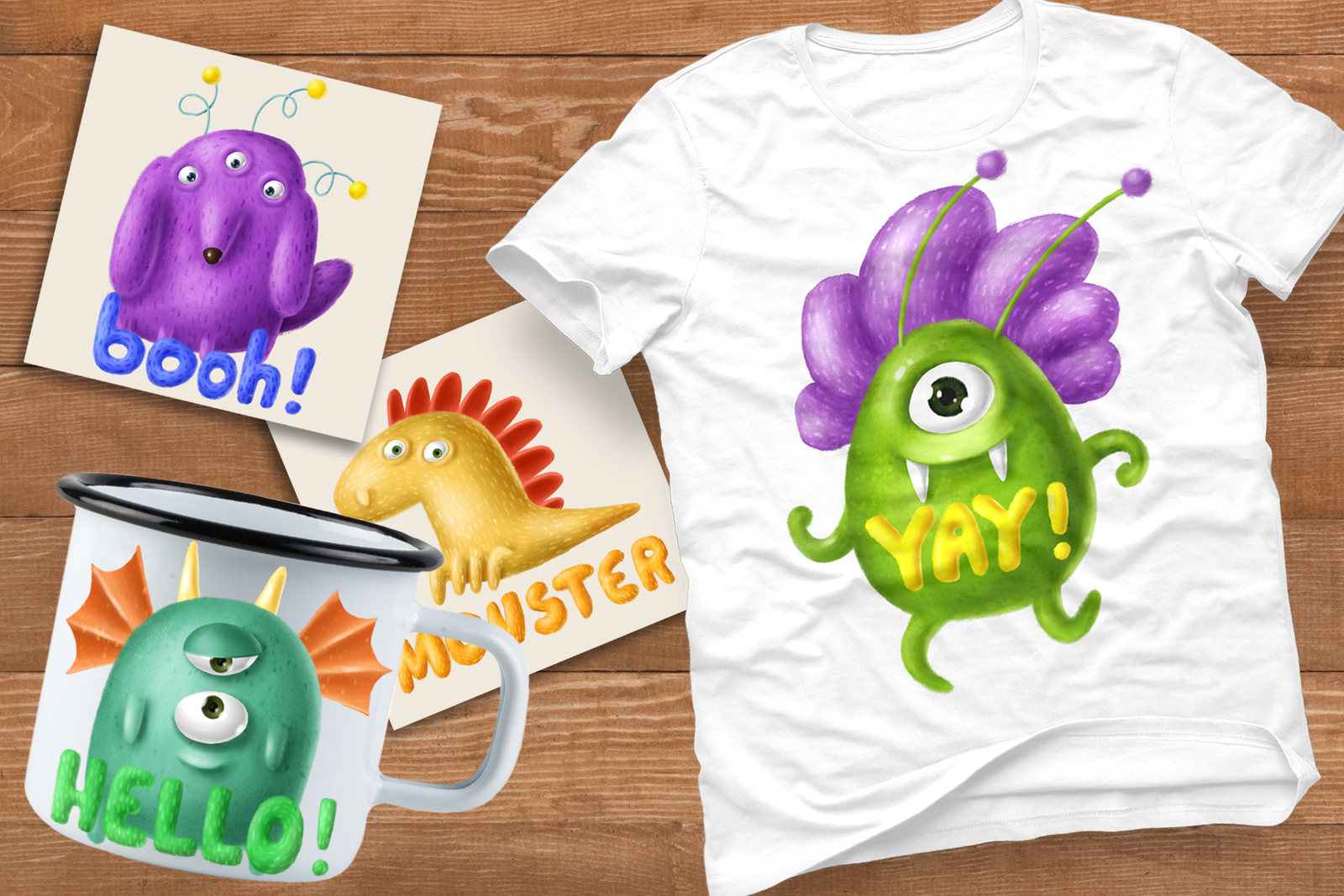 Monsters Set Monsters Set
