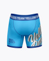 Men&#039;s Boxer Briefs Mockup - Back View