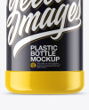 Glossy Plastic Bottle Mockup Glossy Plastic Bottle Mockup