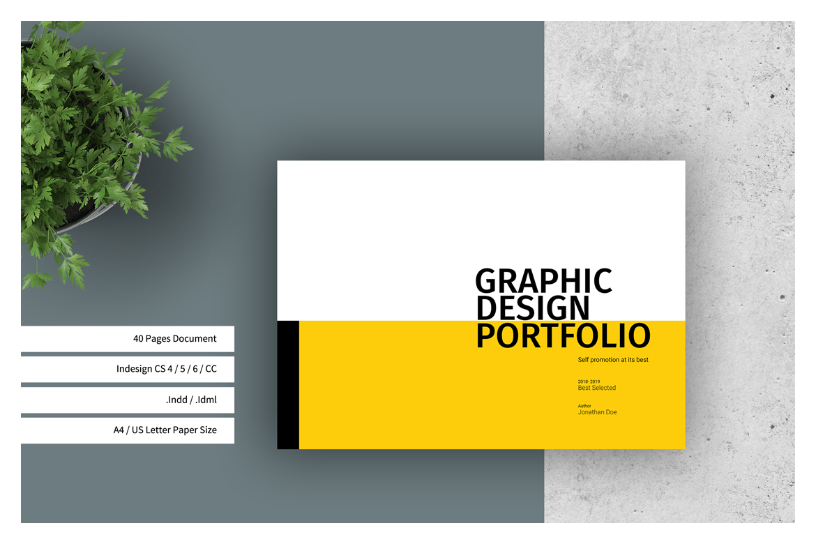 Graphic Design Portfolio Template