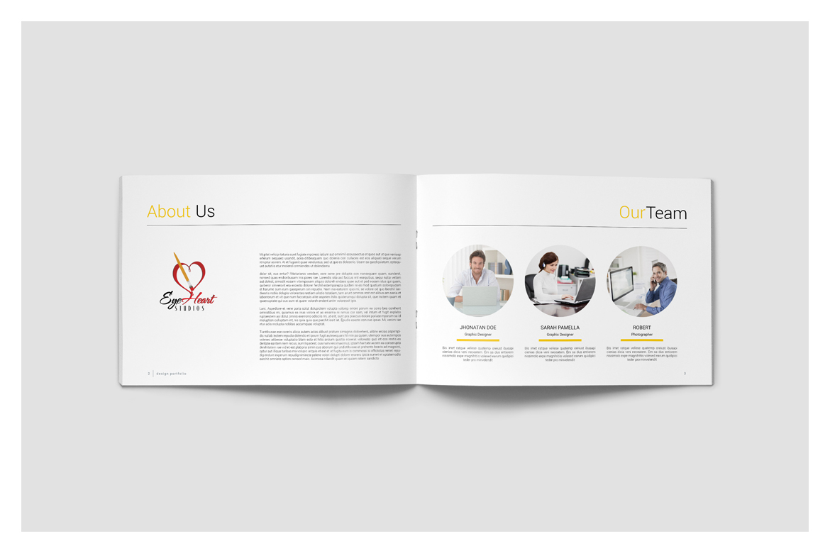 Graphic Design Portfolio Template