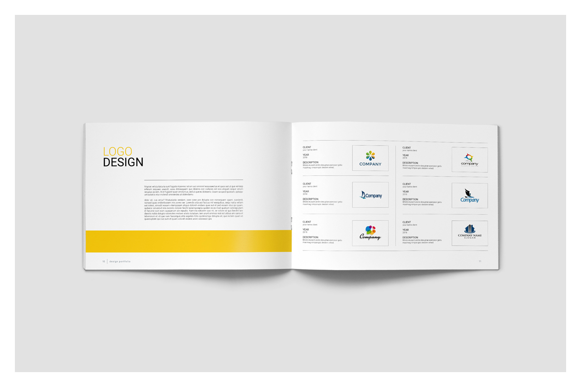 Graphic Design Portfolio Template