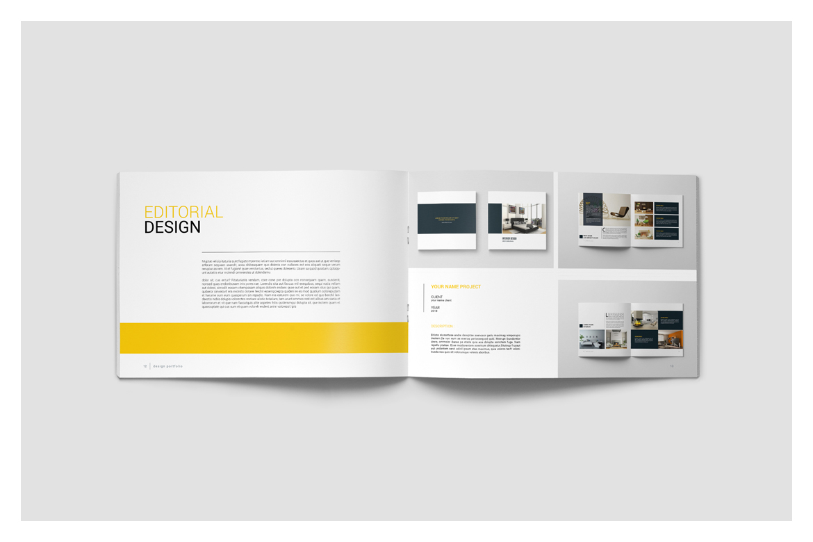 Graphic Design Portfolio Template