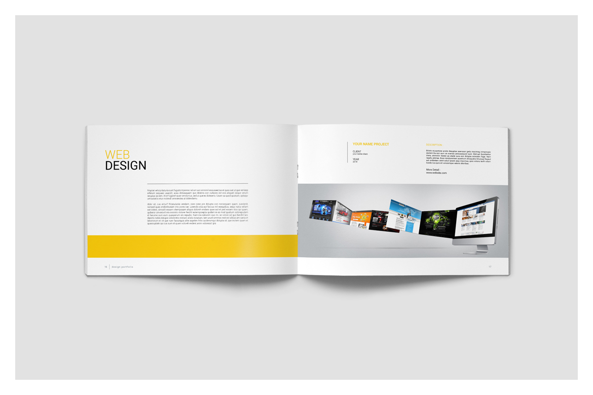 Graphic Design Portfolio Template