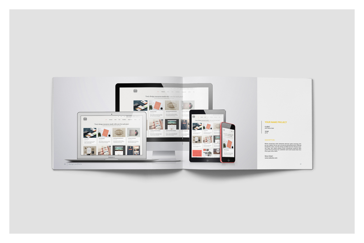 Graphic Design Portfolio Template