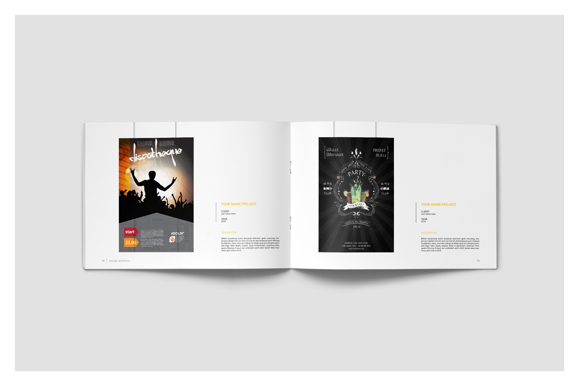 Graphic Design Portfolio Template