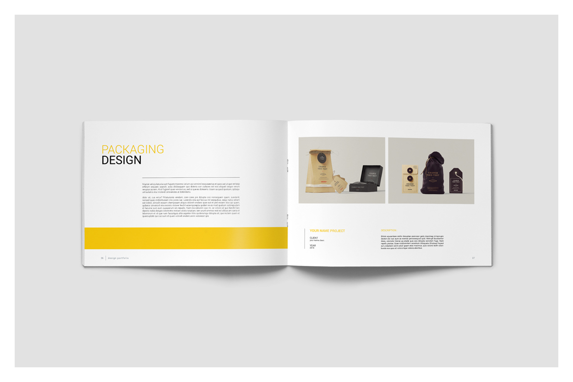 Graphic Design Portfolio Template