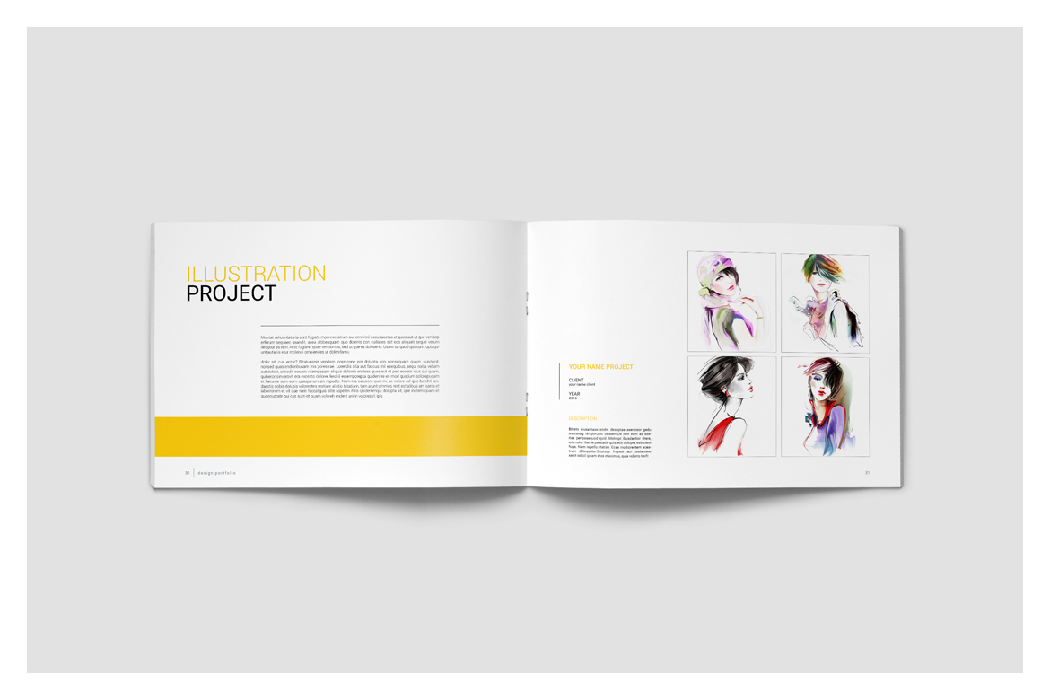 Graphic Design Portfolio Template