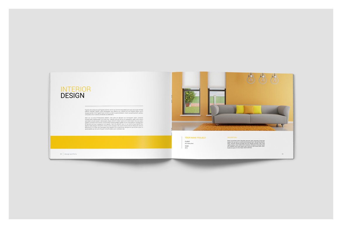 Graphic Design Portfolio Template