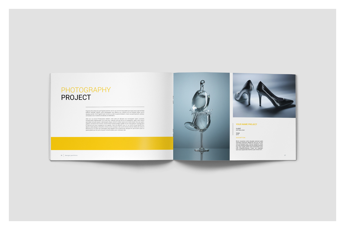 Graphic Design Portfolio Template