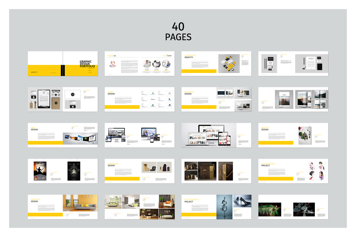 Graphic Design Portfolio Template Graphic Design Portfolio Template