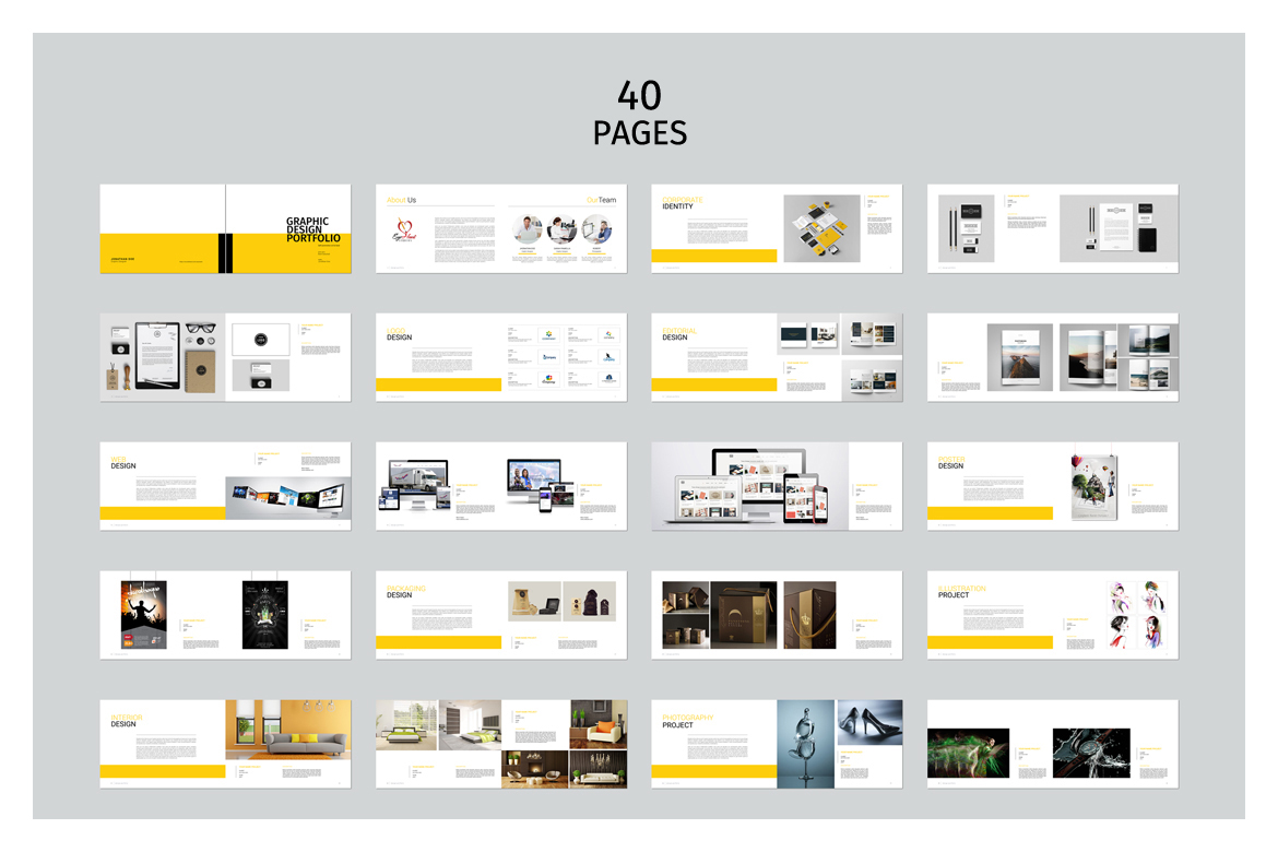 Graphic Design Portfolio Template