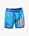 Men's Boxer Briefs Mockup - Half Side View