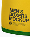 Men's Boxer Briefs Mockup - Half Side View