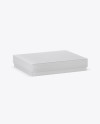 Matte Paper Box Mockup - Half Side View